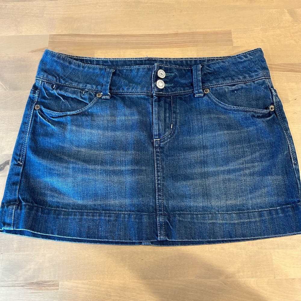 American Eagle Live your Life Denim Skirt